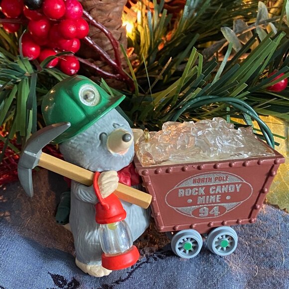 Hallmark Keepsake Ornament - - "Rock Candy Miner" Lighted MAGIC - Picture 2 of 4